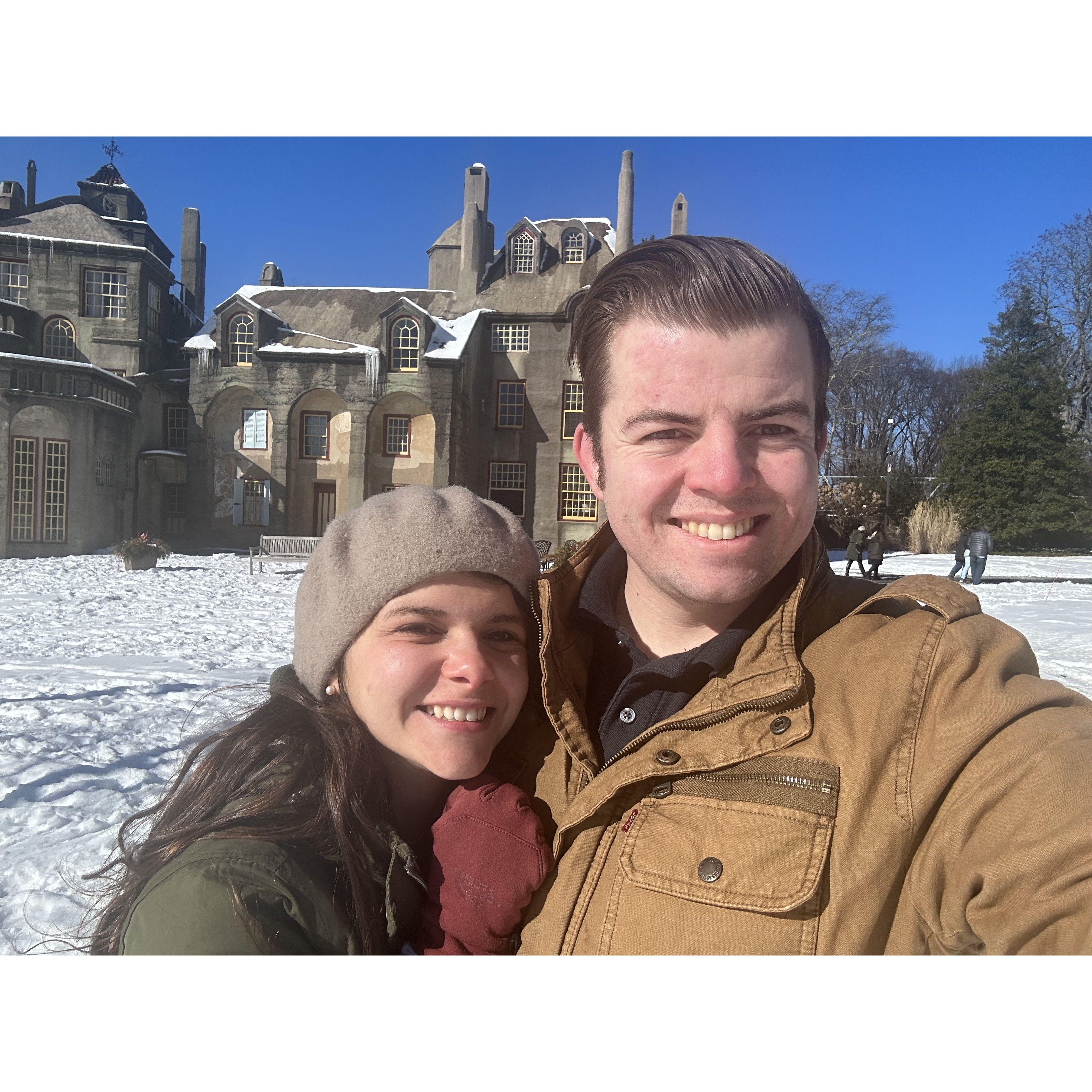 Fonthill Castle in PA. 1/21/24