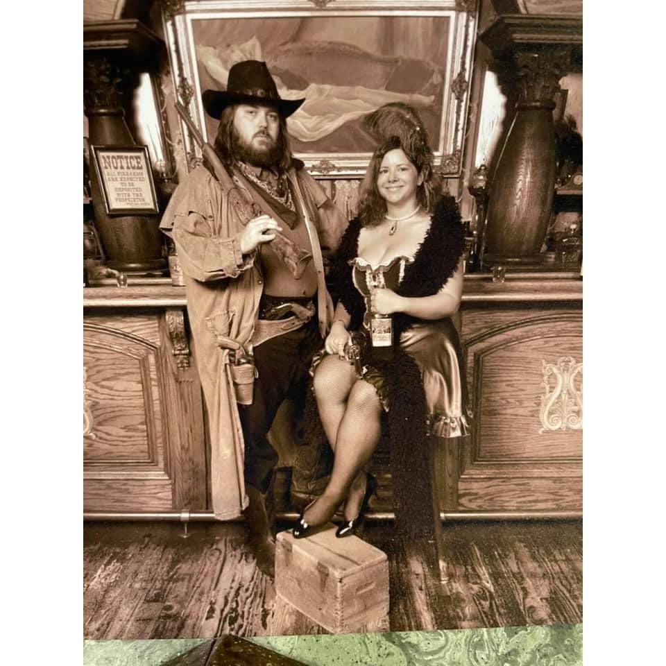 Wild West dress-up.