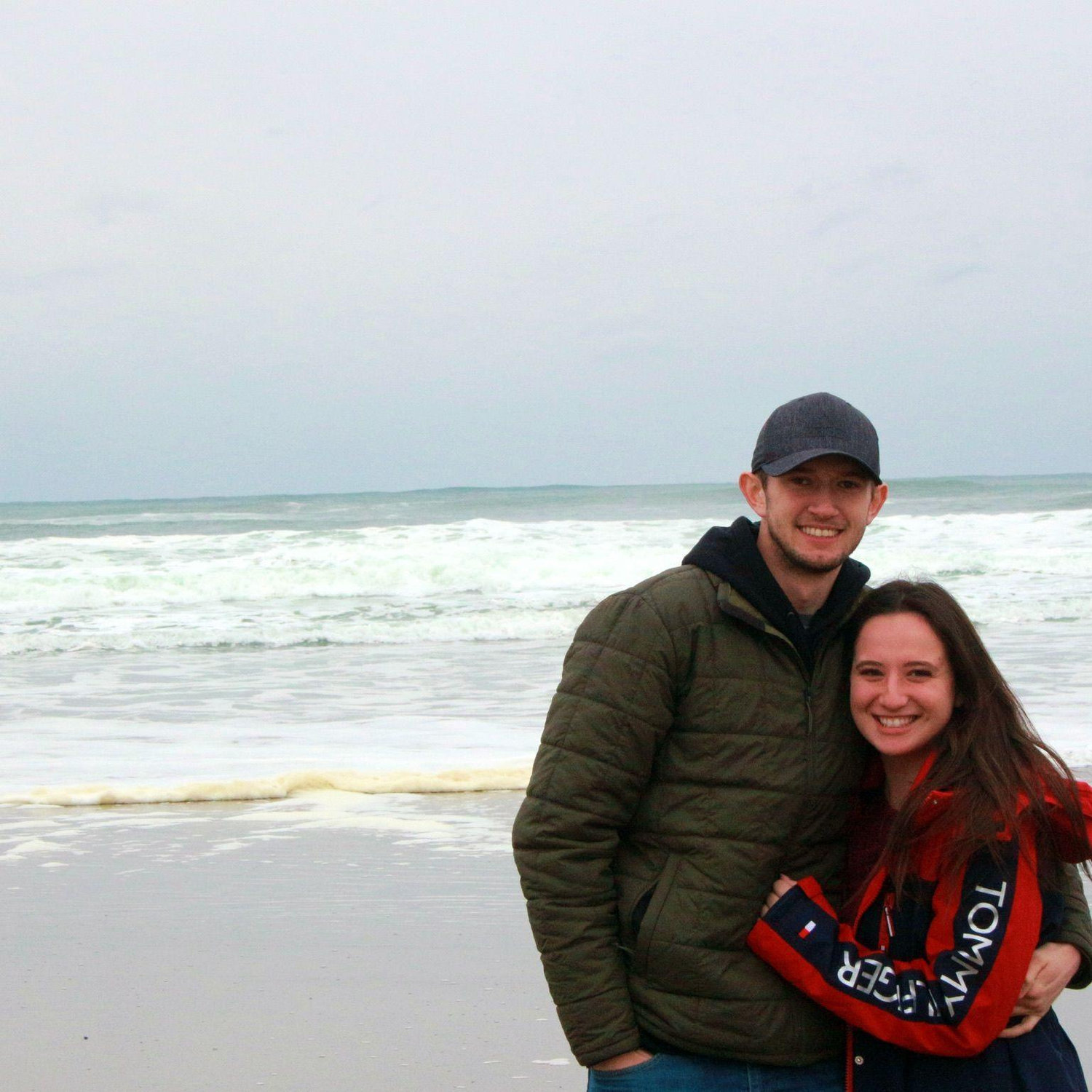 Our first trip with friends to the coast!