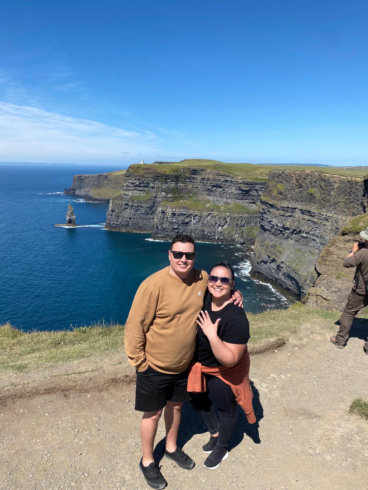 Proposal at the Cliffs of Moher, 6/20/22