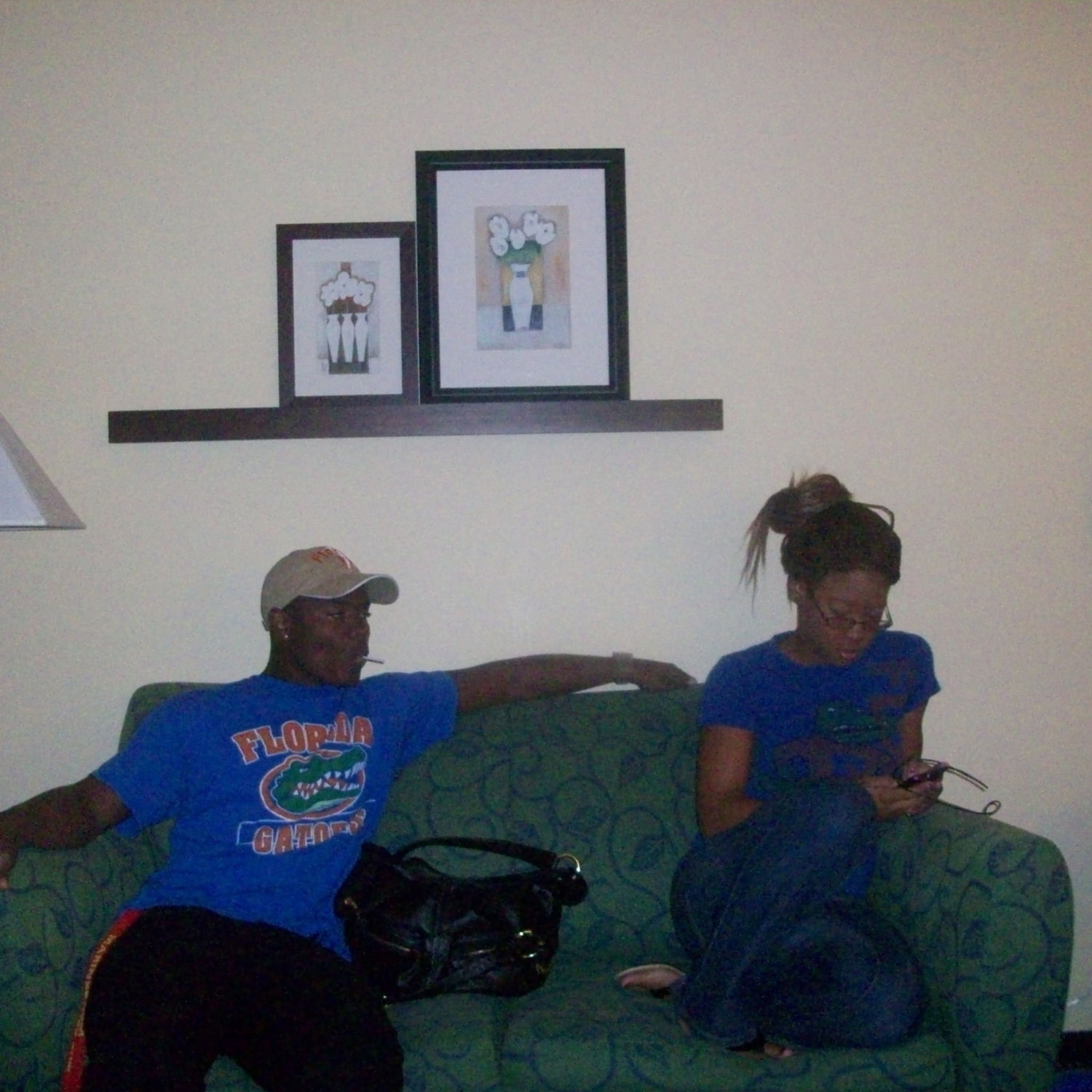 Rashad helping to move me into college.
