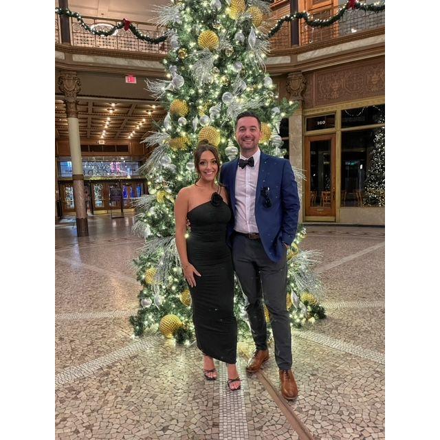 Celebrating our friends Joe and Jas Wedding December 2023!
