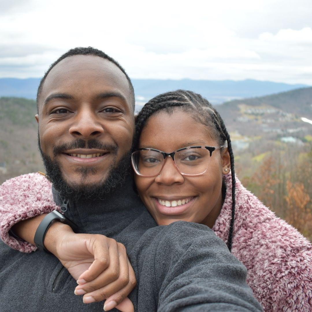 After a wonderful Christmas trip to Massanutten with family & friends, Bri and I had to get a photo opp up on the overlook. Breathtaking views!