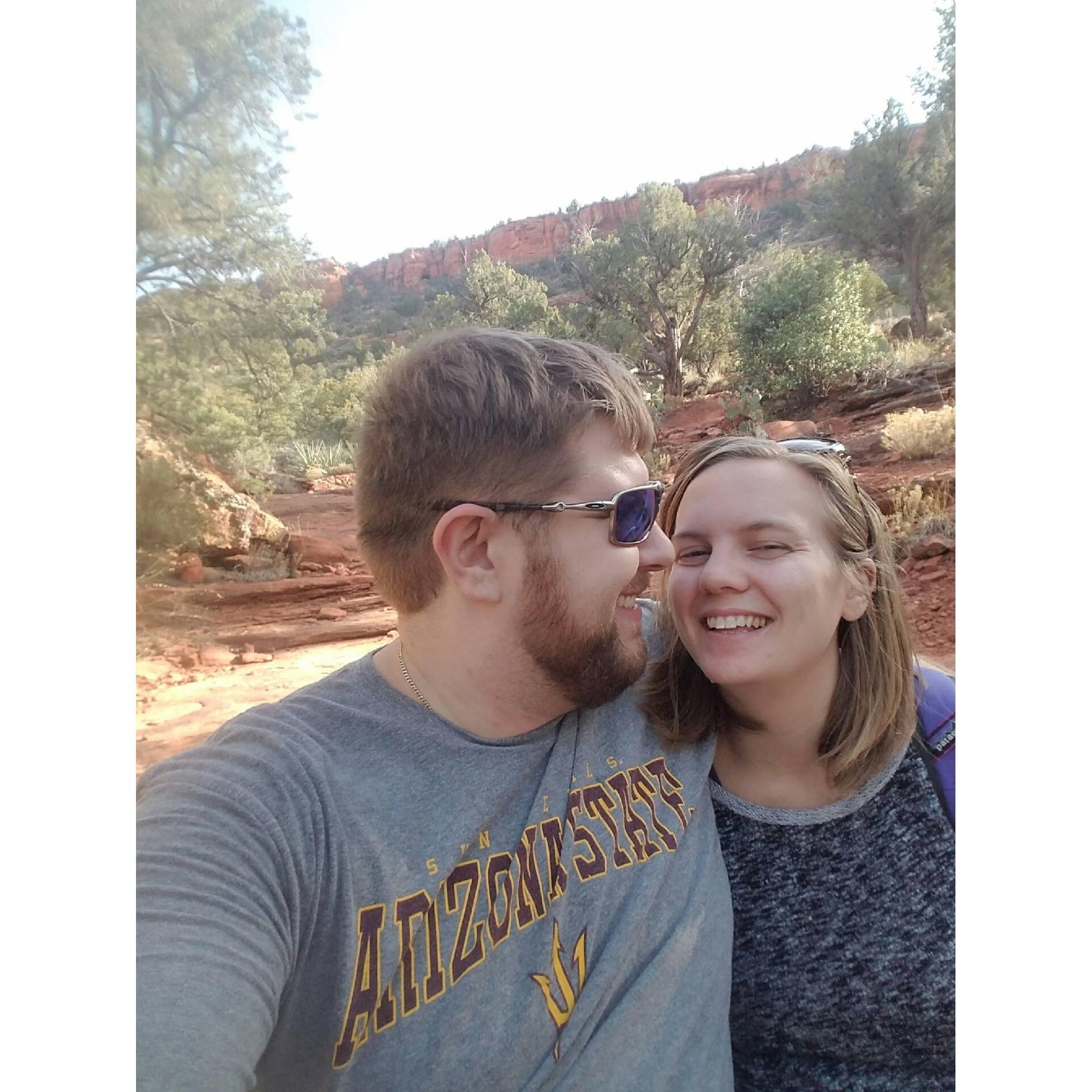 Sage visiting Arizona, 2016