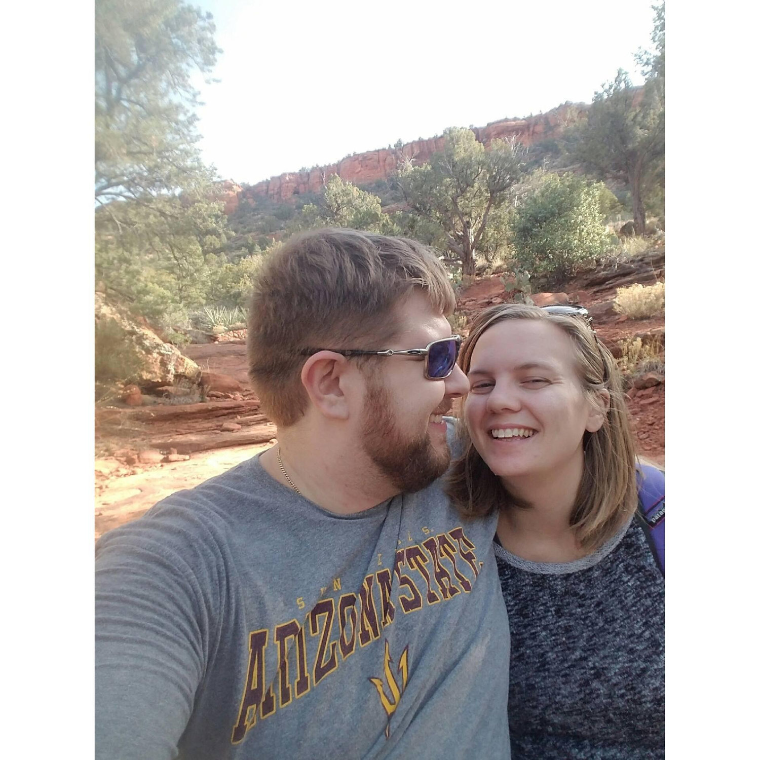 Sage visiting Arizona, 2016