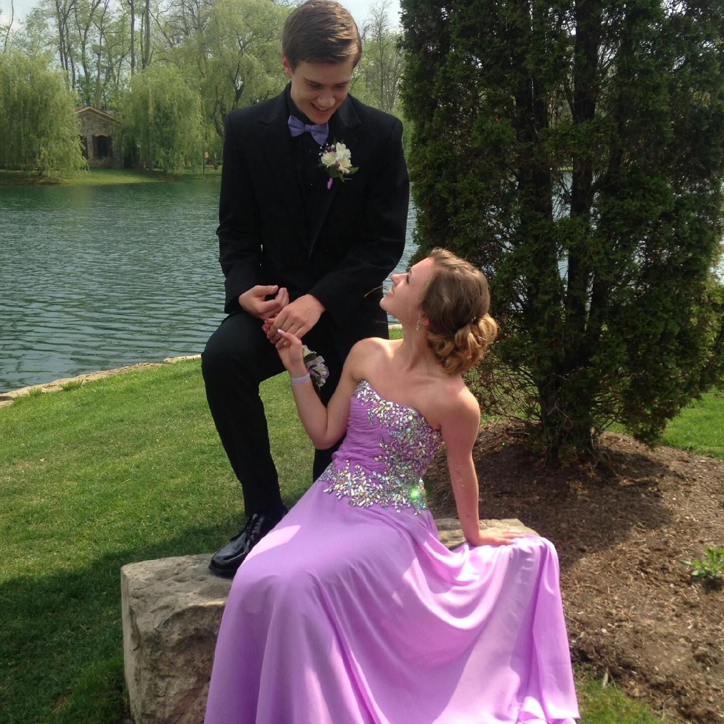 Our junior year prom!