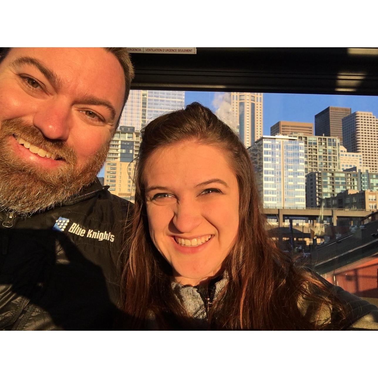 Downtown Seattle from the Ferris Wheel