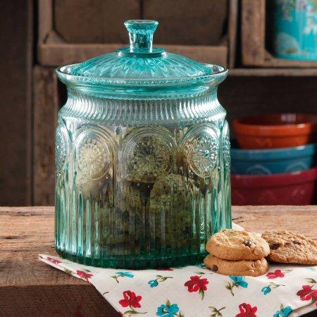 The Pioneer Woman Adeline Glass Cookie Jar