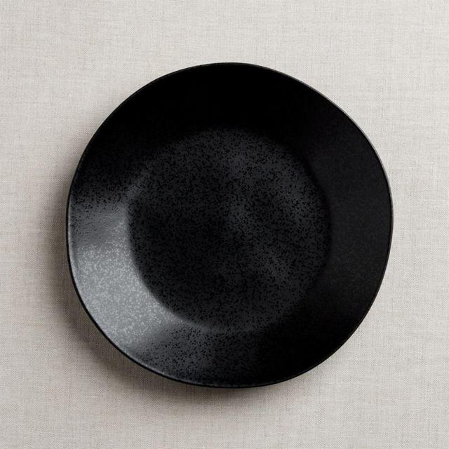 Marin Matte Black Dinner Plate