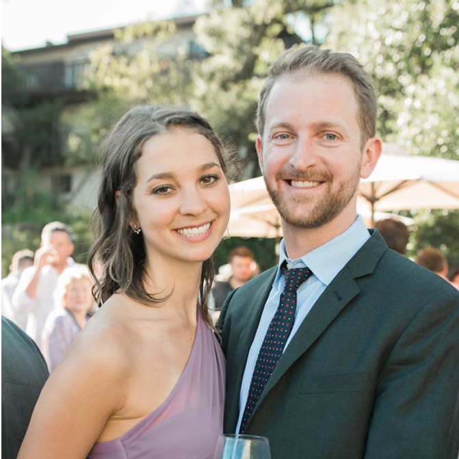 Celebrating at Remy & Julian's wedding
