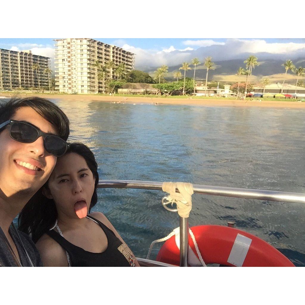 Jamie discovers she gets seasick while whale watching