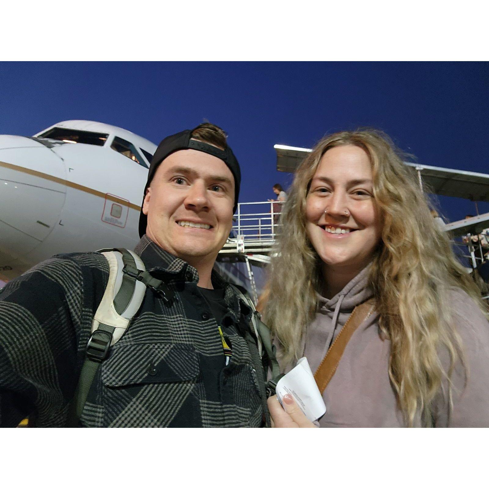 Kiesha's first and our first international trip together. We visited Switzerland and France with Sage's family.
