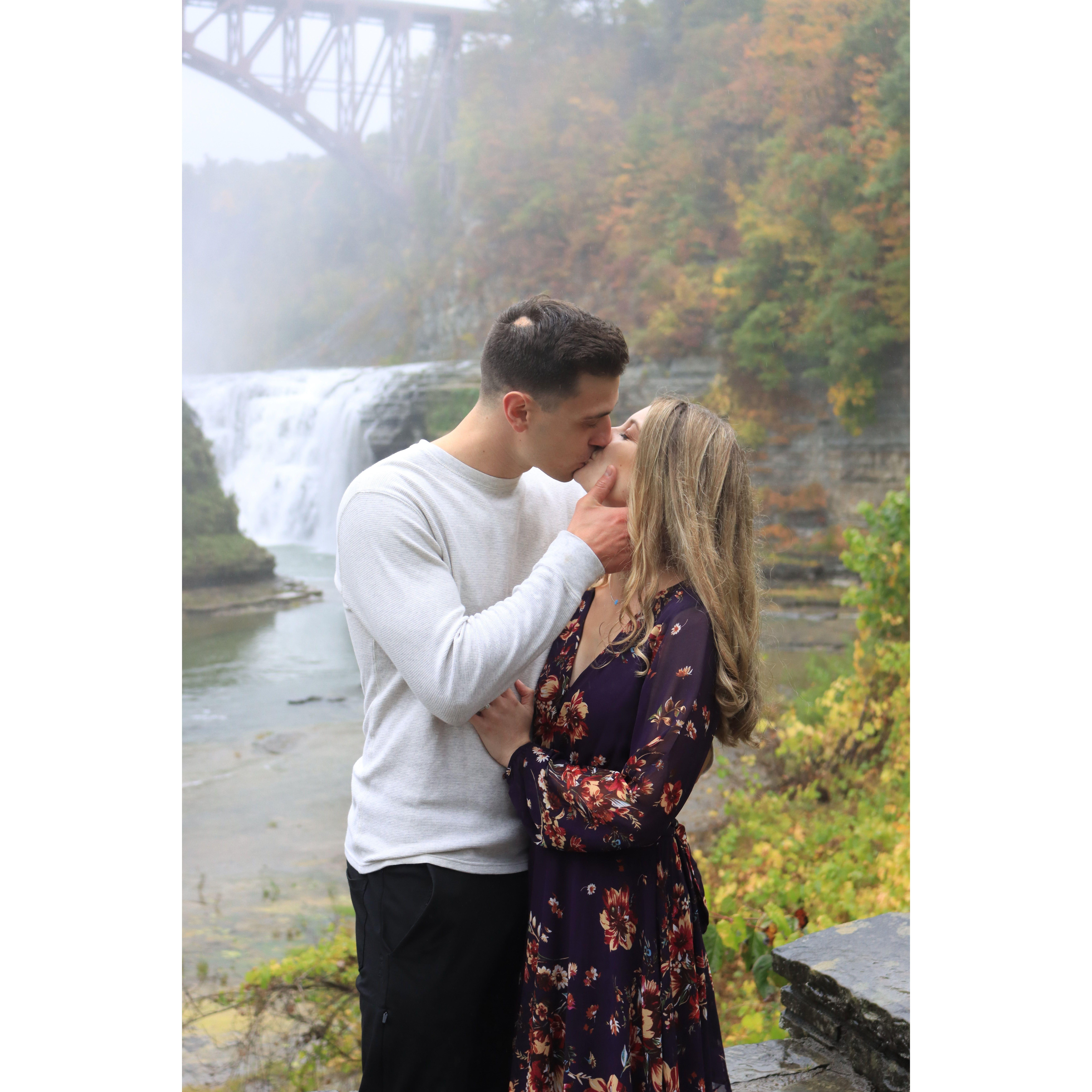 Engagement Picutres at Letchworth State Park
