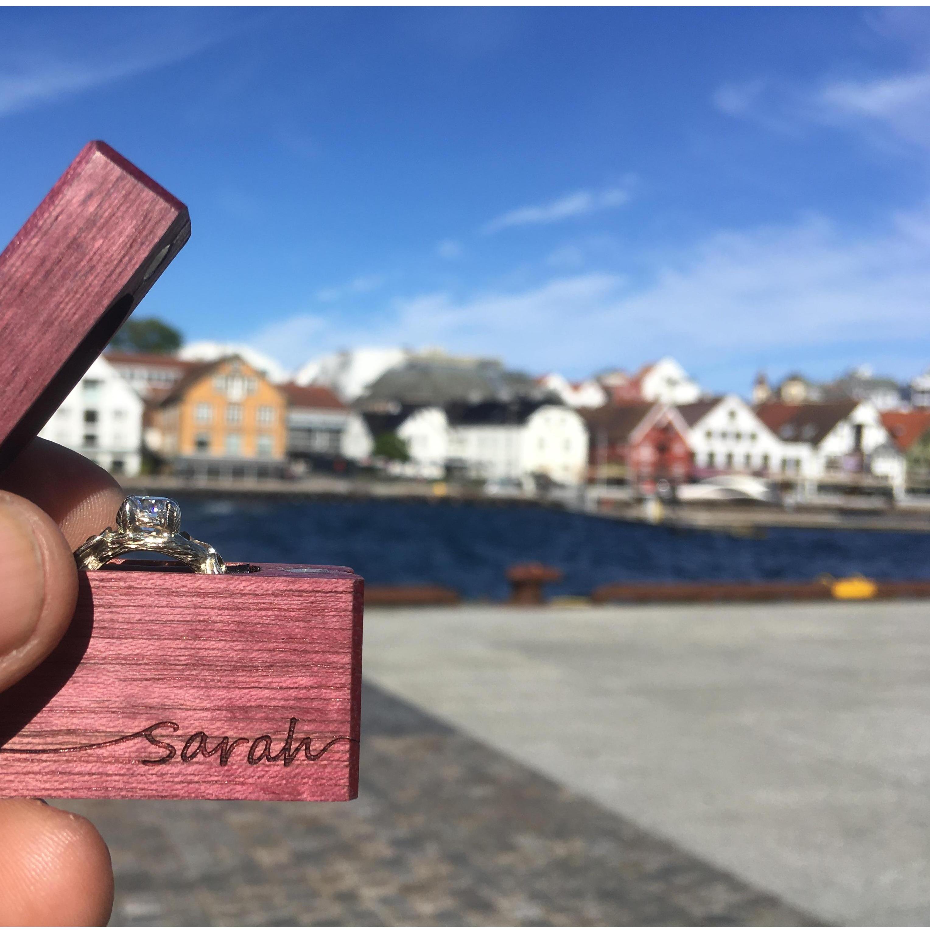 The view of the Vagen from Skagenkaien (Stavanger, Norway)