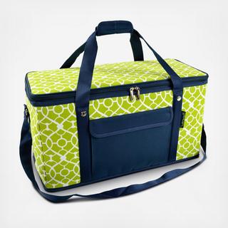 Leakproof Folding 42-Can Picnic Cooler