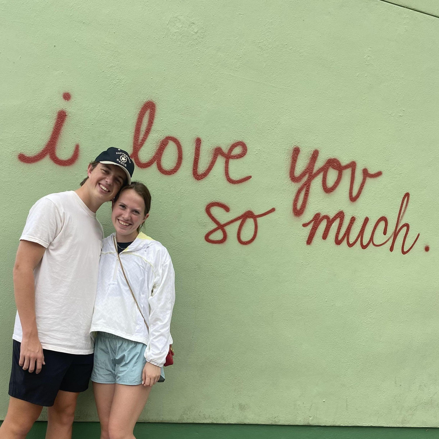 What the wall says!