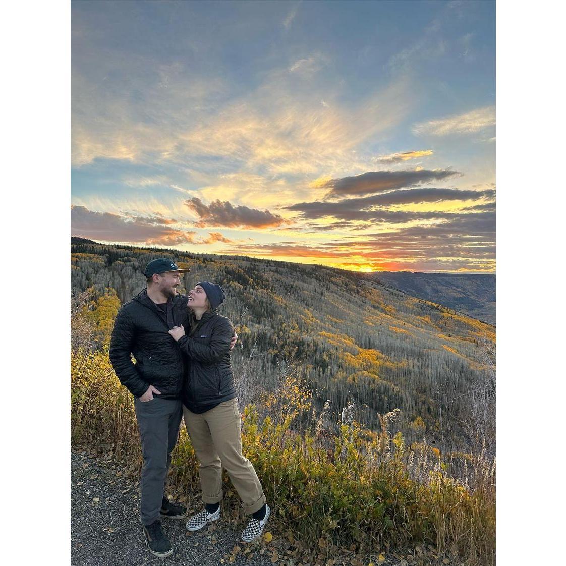 The aspen leaves changing during Autumn on top of the Grand Mesa are a must-see.