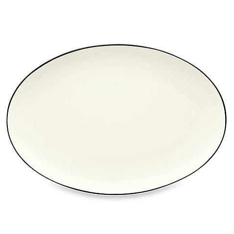Noritake® Colorwave 16-Inch Oval Platter in Graphite