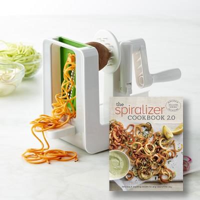 OXO Spiralizer & Spiralizer Book Set