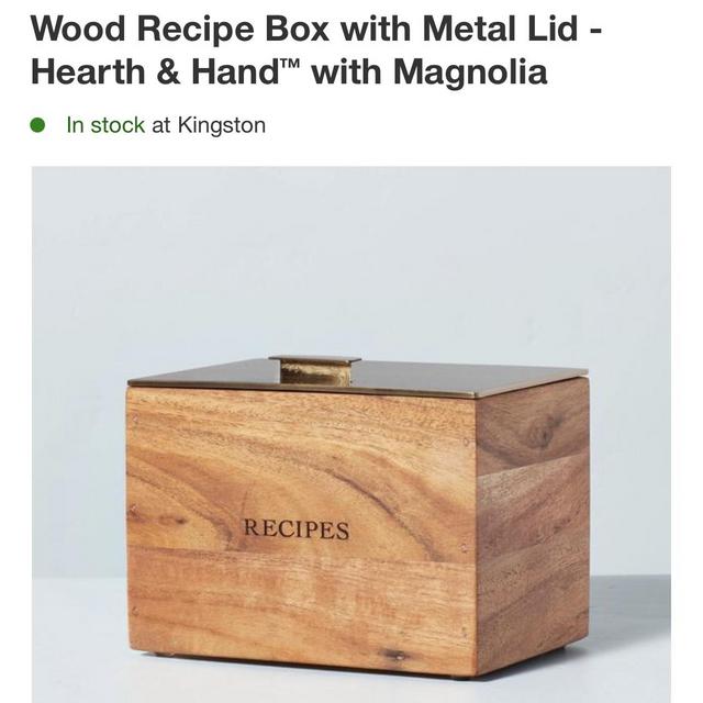 Recipe Box