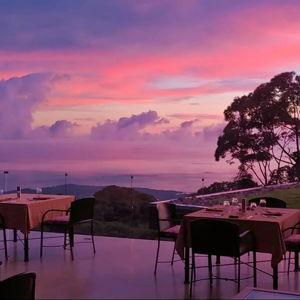 Sunset Dinning in Costa Rica
