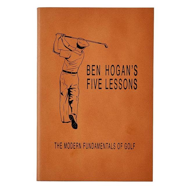 Ben Hogan Golf Leather Book, Tan
