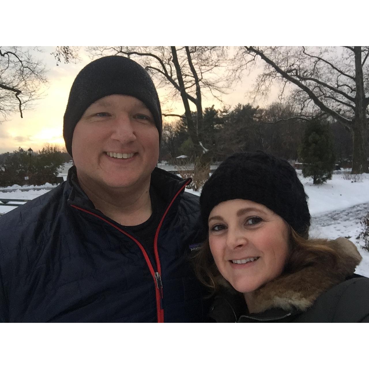 First time Ice Skating together (Winter 2016)