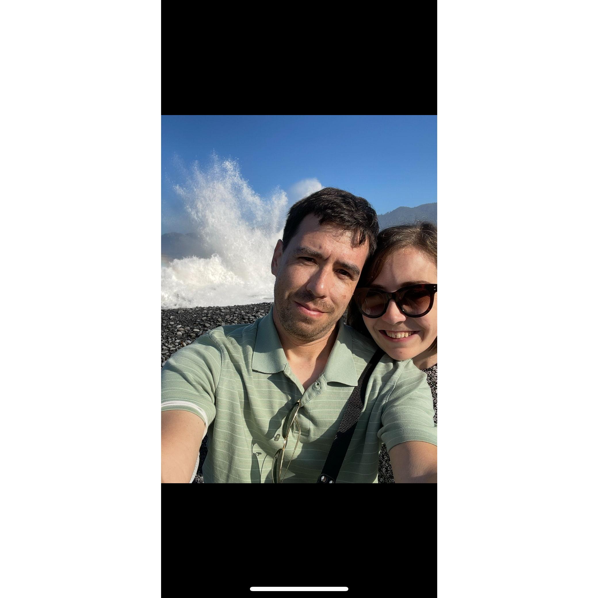 First time going out of town together. The Lost Coast, September 2021. James says I love you for the first time under a full moon