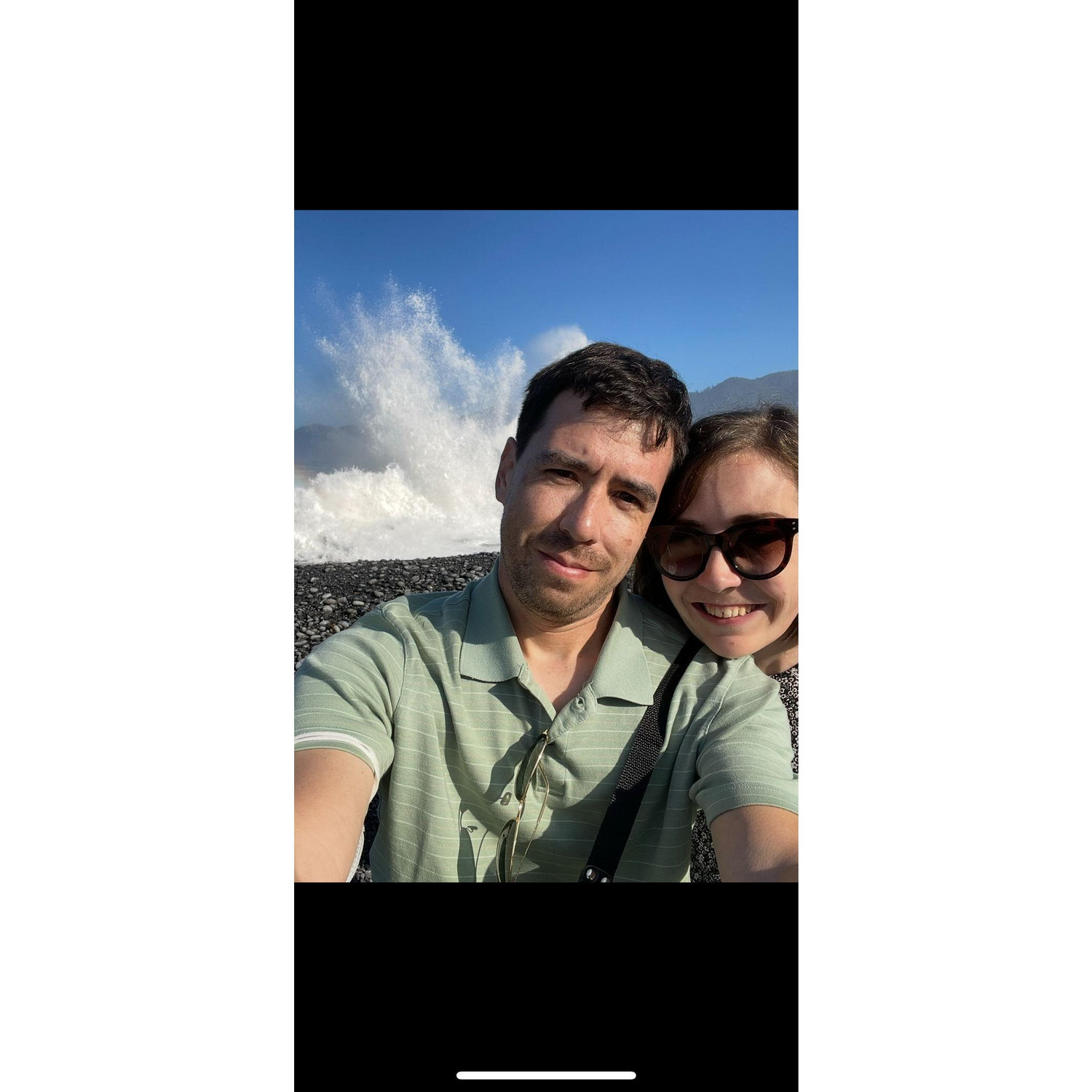 First time going out of town together. The Lost Coast, September 2021. James says I love you for the first time under a full moon