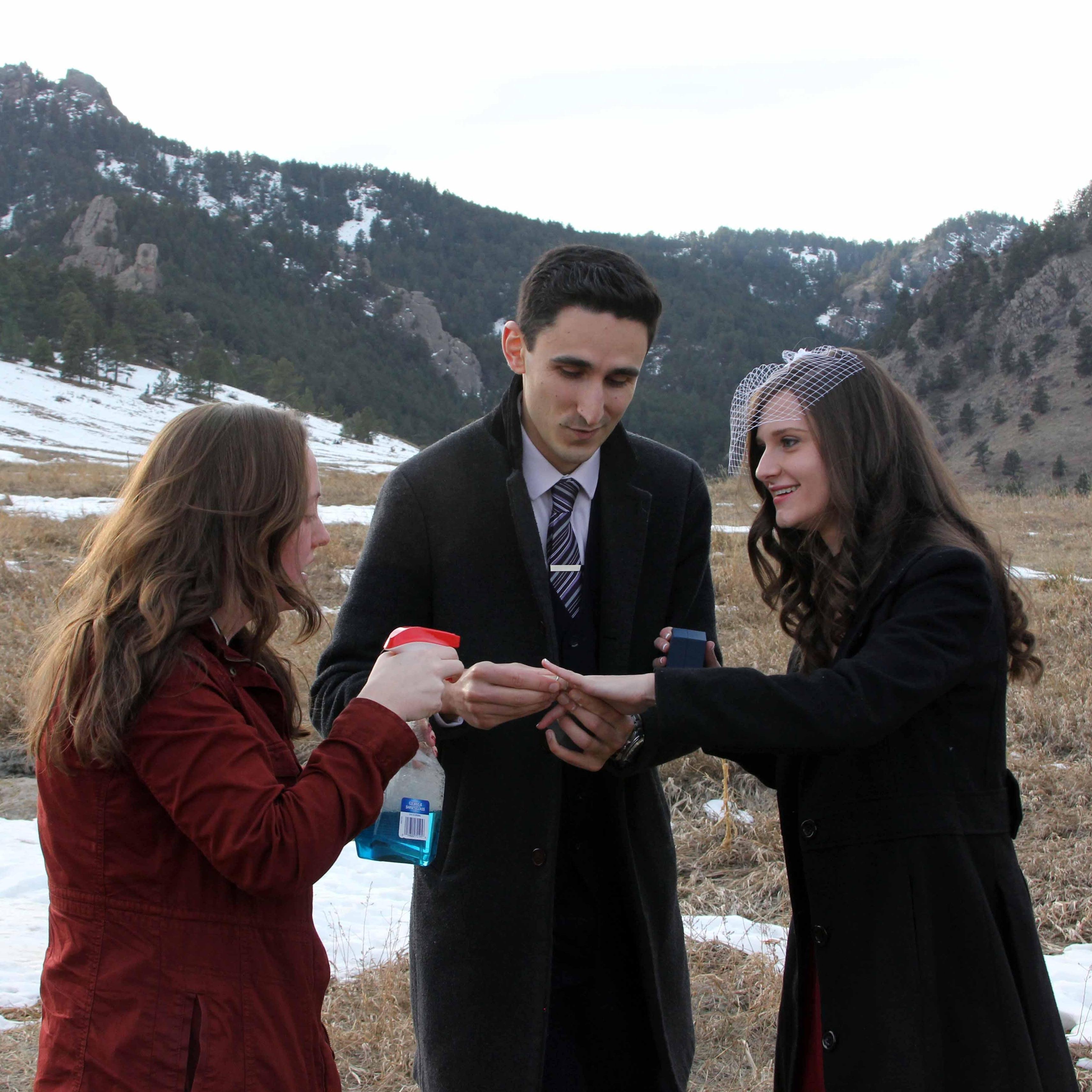 Lauren has big knuckles, Margaret provided Windex
December 20th 2019
Chautauqua Park
