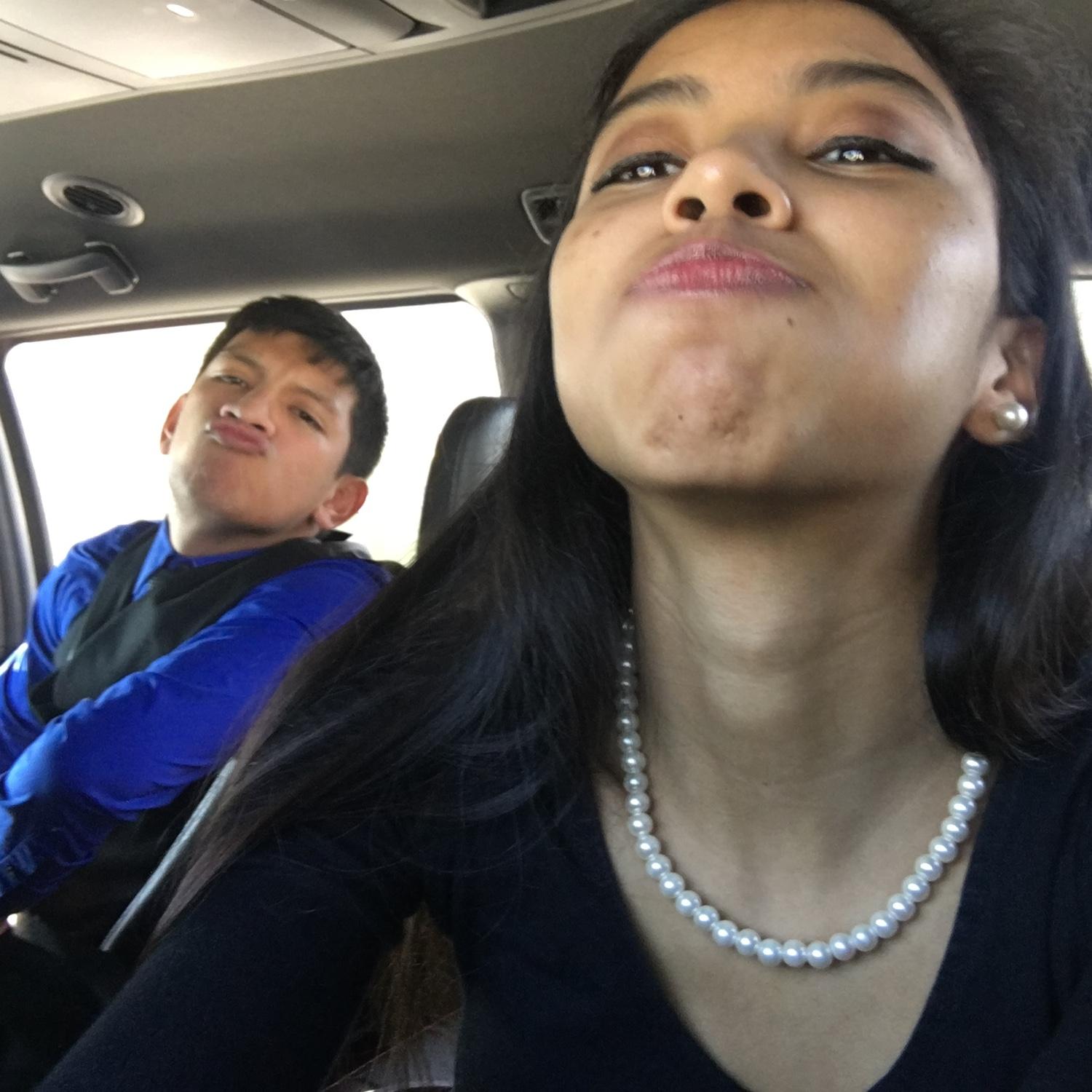Being silly 🤪
