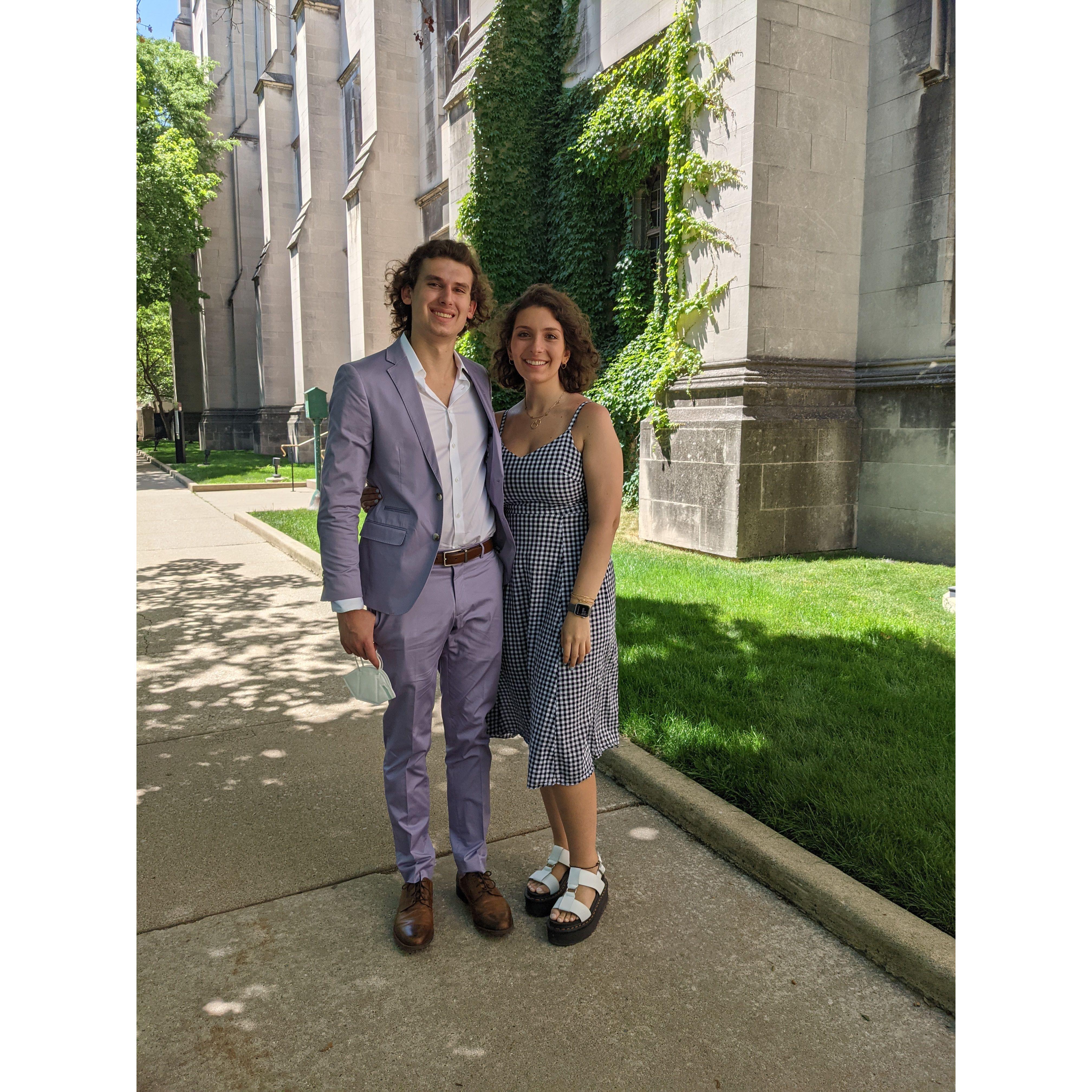 Nick's undergrad graduation!