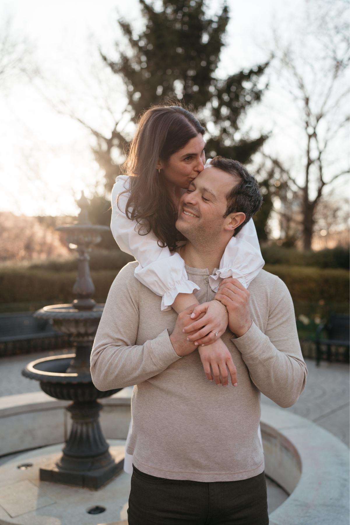 The only time Rach is actually taller than Vin.