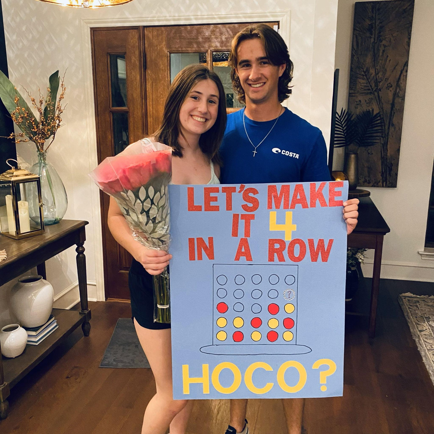 September 2022: Last Hoco Poster made by Karson!
