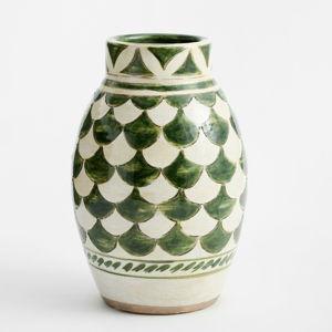 Tall Printed Vase