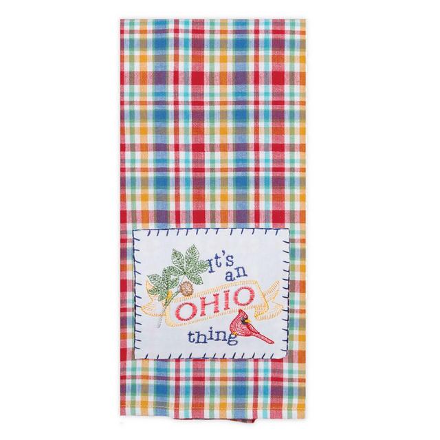 State Thing Ohio Tea Towel