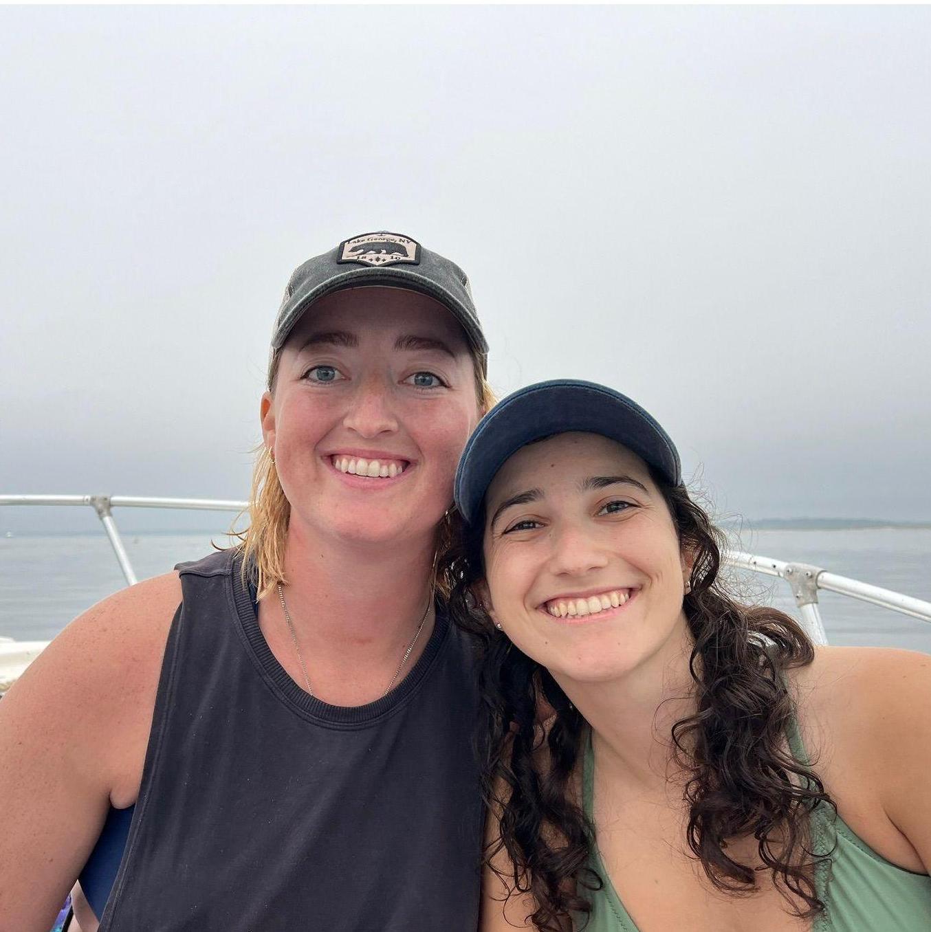 On da boat!