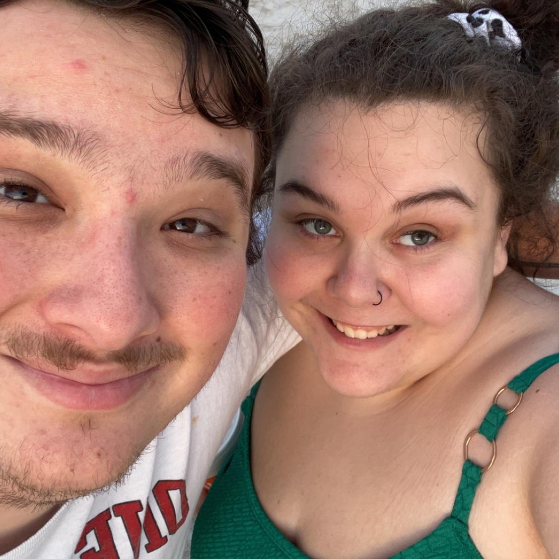 Our beach trip to celebrate getting engaged!💍👰🏻‍♀️🤵🏻‍♂️