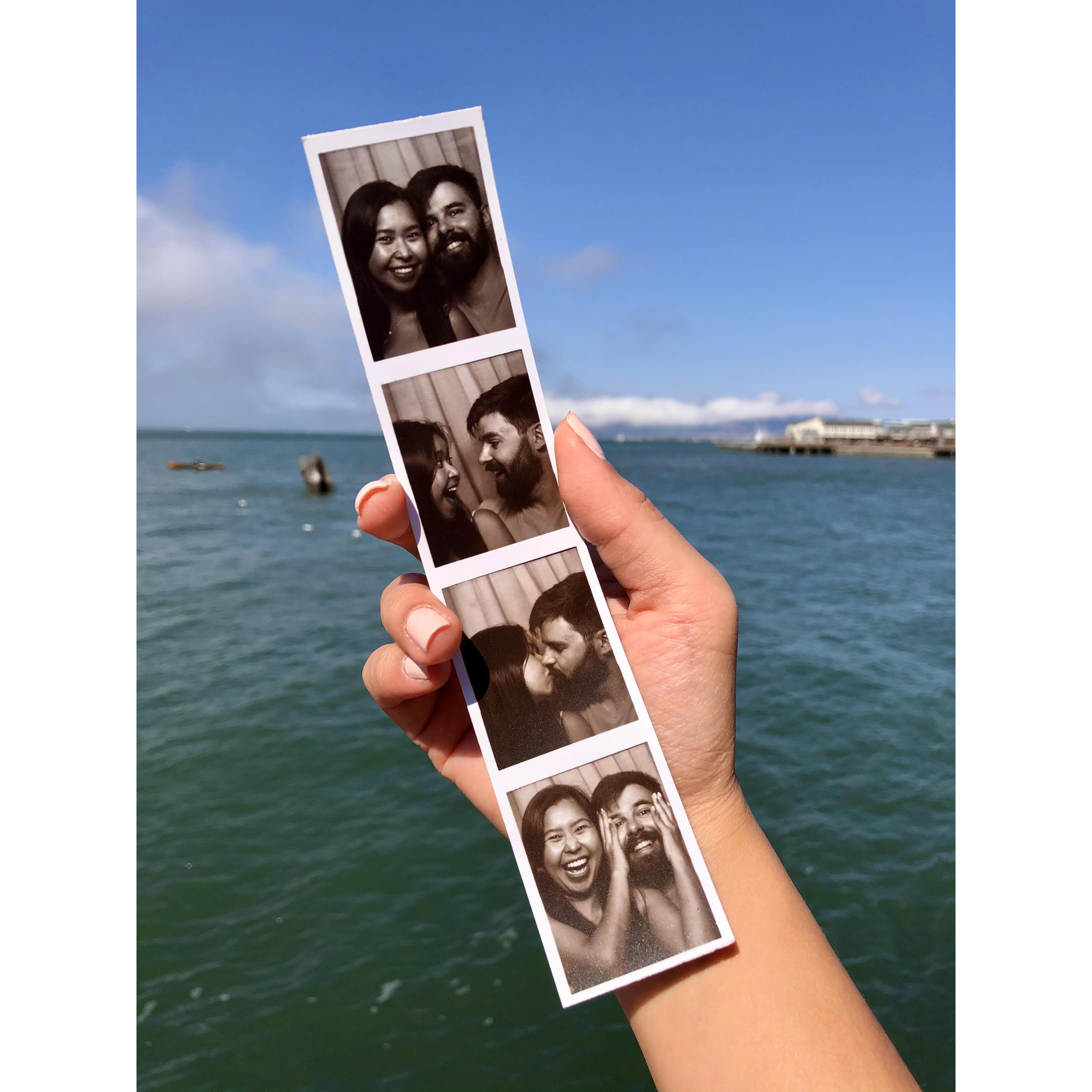 We usually suck at photo booths. Here's our best attempt!