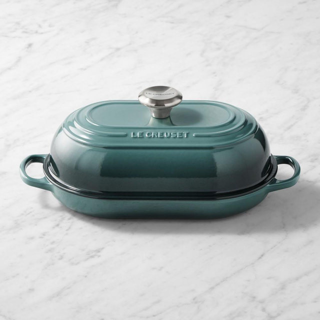 Le Creuset Signature Oval Bread Oven, Ocean