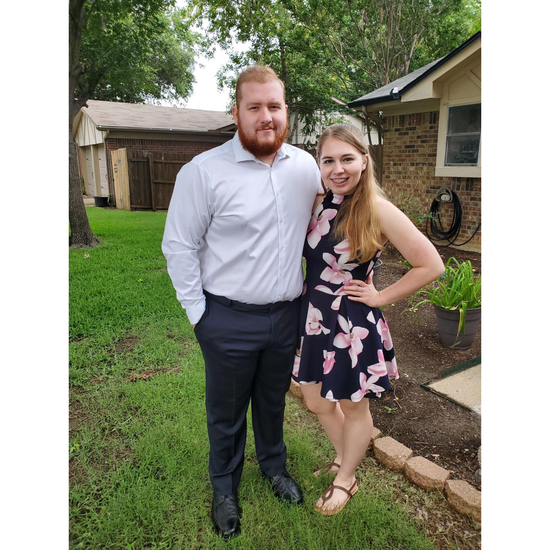 Our one year anniversary