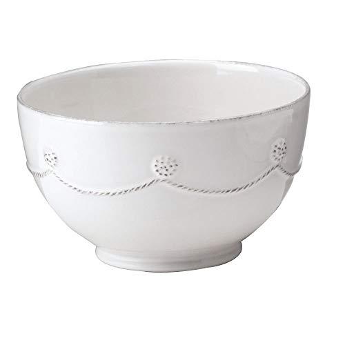 Berry and Thread Round Cereal / Ice Cream Bowl by Juliska - Whitewash
