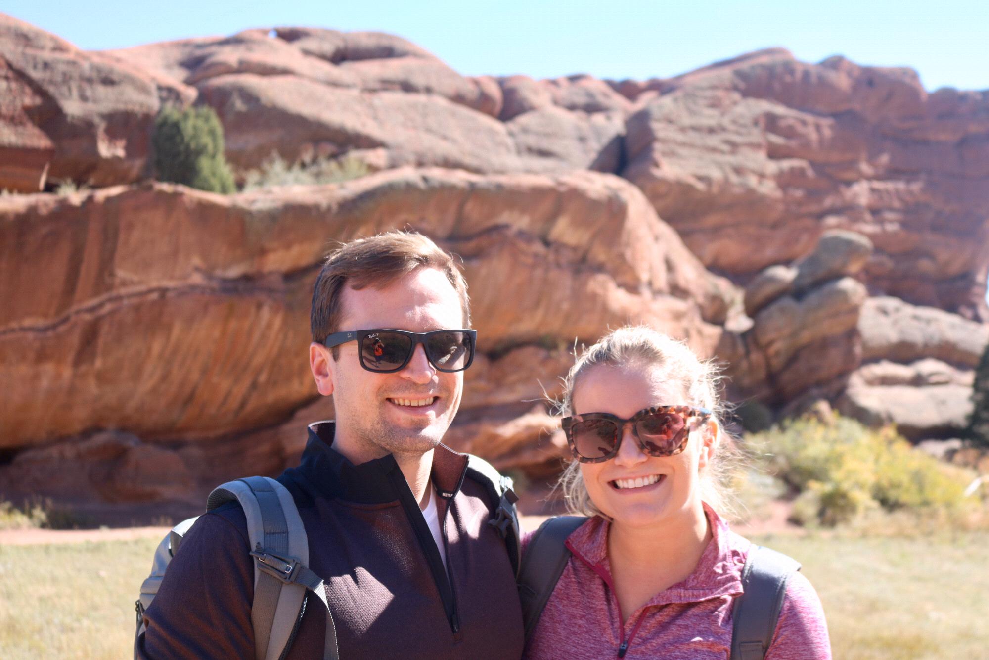 Hiking in Red Rocks, CO