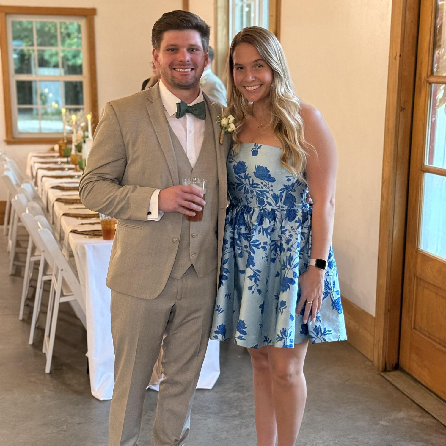 Will and Kaitlyn at Reese & Alainna's wedding