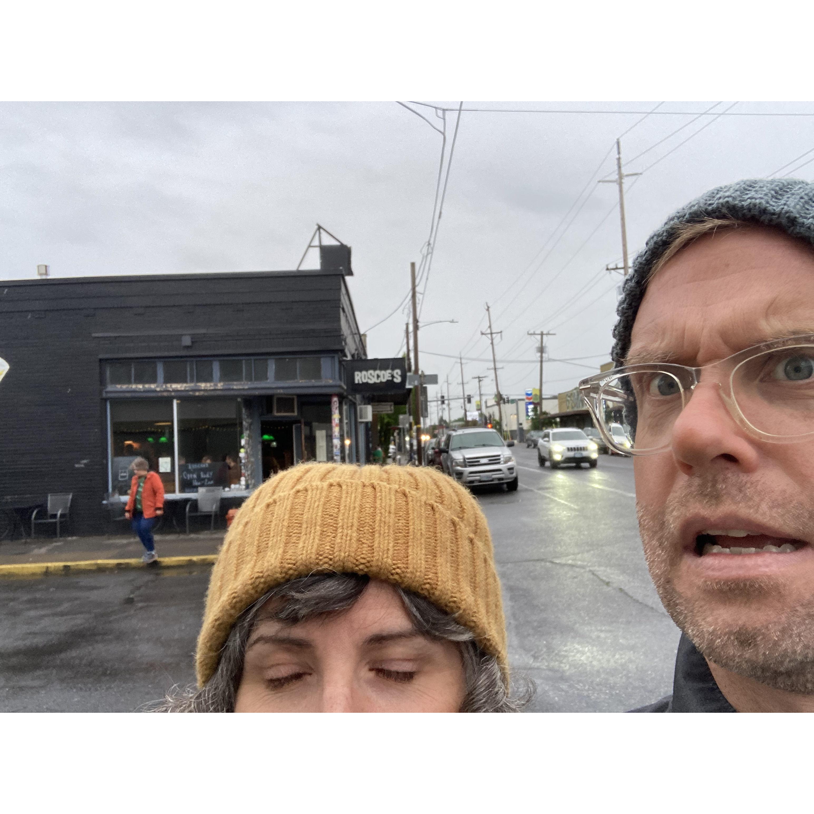 2022 - a typical rainy Portland day