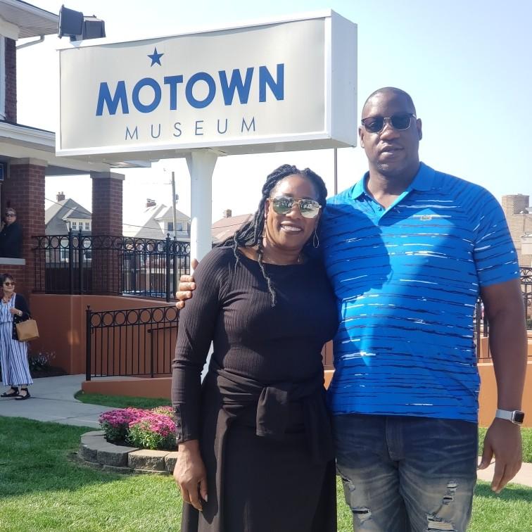 Standing where legends are made.. visiting the museum and enjoying the weekend at Motown 60th