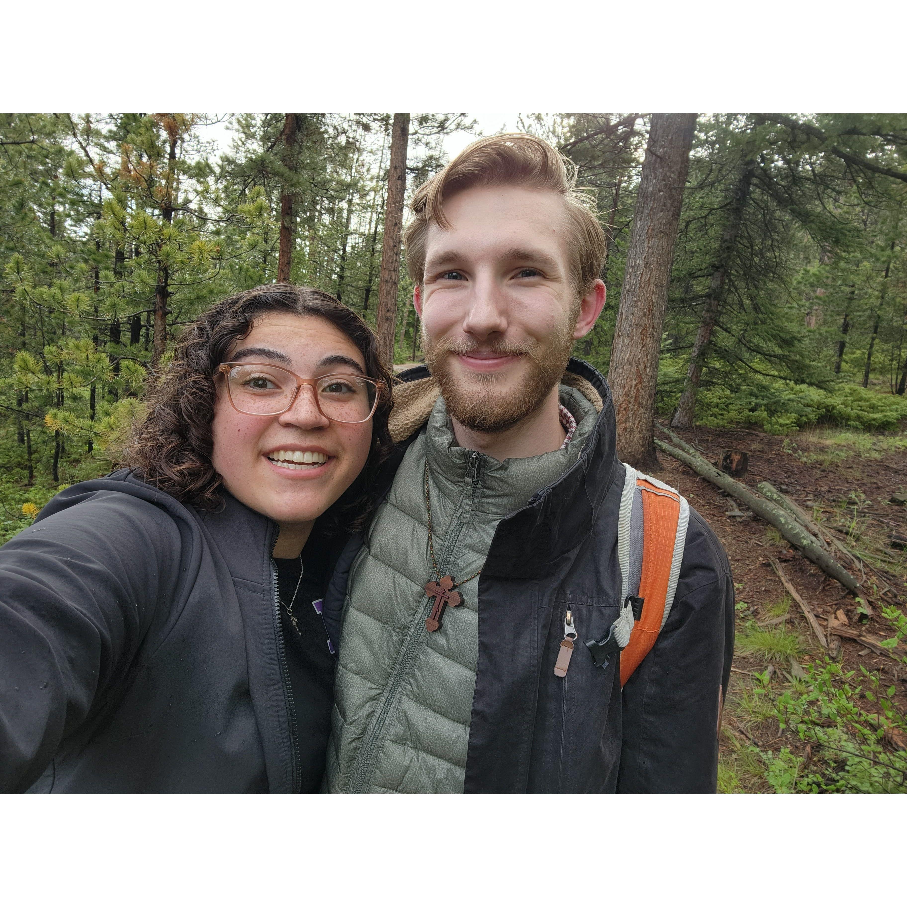 Early morning hikes!