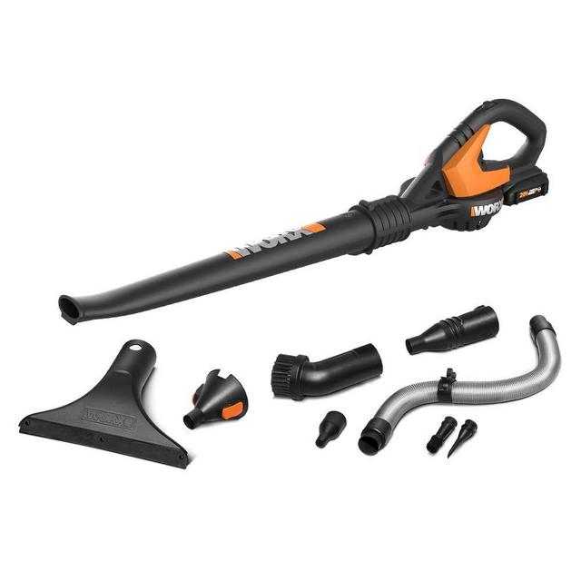 WORX WG545.1 20V Max Lithium Cordless AIR Blower/Sweeper, battery included