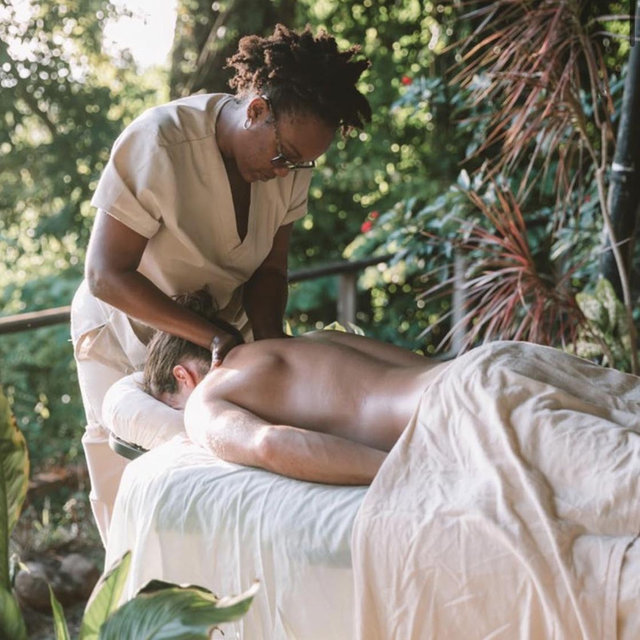 Couples Massage on our Honeymoon