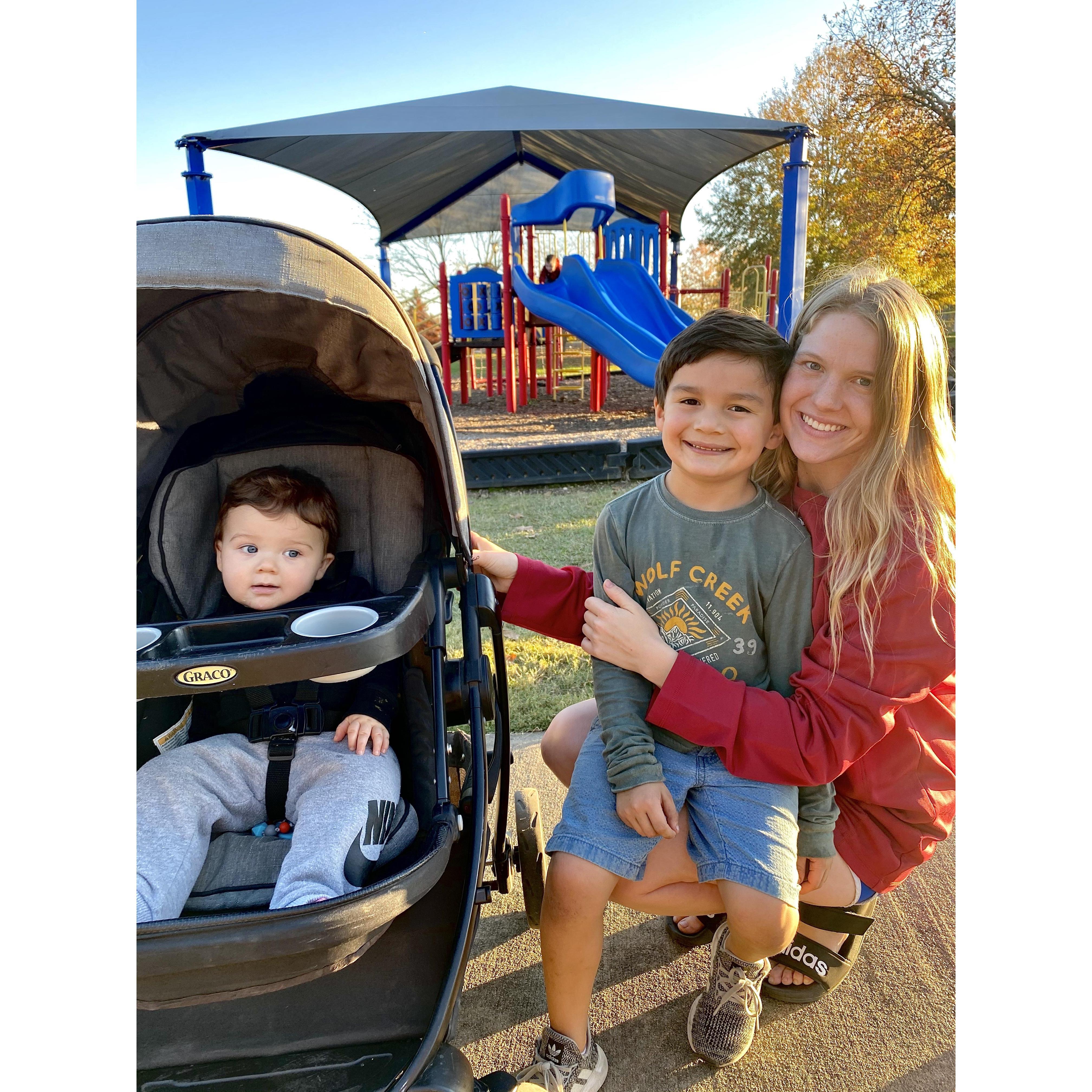 one of the many fun days at the park
